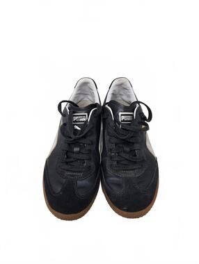 PUMA Super Liga OG Retro Black White Men's Size 8 Sneakers 356999-09 Excellent